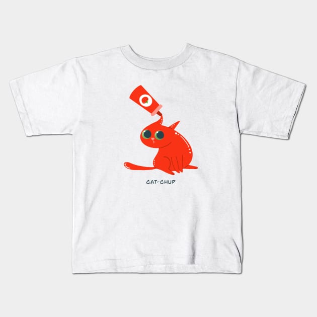 catchup Kids T-Shirt by Angela Sbandelli Illustration and Design